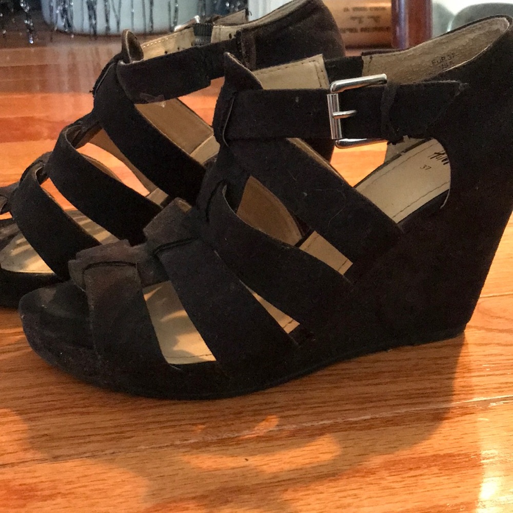 Strappy Wedges